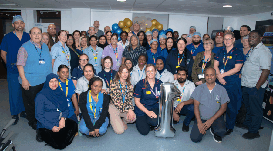 Members of the multi-disciplinary team at the East Midlands Planned Care Centre