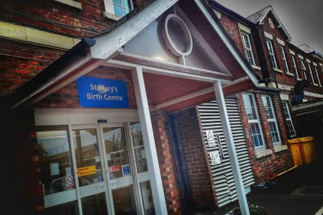 Image of St Mary's birth centre entrance